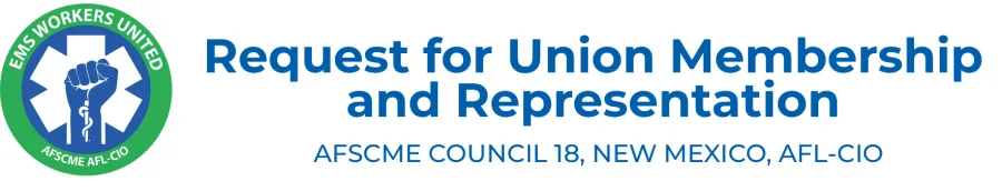 Request for Union Membership and Representation