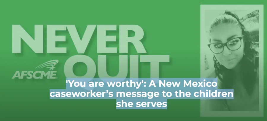 AFSCME Local 1894 Member Lena Sarracino Awarded AFSCME's Never Quit Award